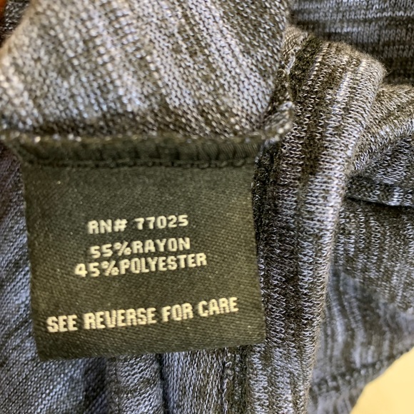 NWT Serena Williams Blue Heathered Top S - Picture 4 of 4